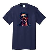Load image into Gallery viewer, Snoop Dogg T-shirt - Illustration Portrait Likeness of Rap Hip Hop Star Singer Snoop Dogg