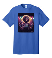 Load image into Gallery viewer, Illustration Likeness of Whitney Houston T-Shirt R &amp; B Pop Singer Whitney
