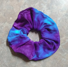 Load image into Gallery viewer, Tie Dye Hair Scrunchies - Hand Dyed Rainbow Pony Tail Holder