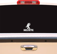 Load image into Gallery viewer, Bigfoot Believe Vinyl Decal Sticker for Cars, Windows, Signs, Etc.