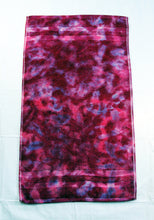Load image into Gallery viewer, Tie-Dye Hand Towel - Raspberry Fuchsia Marble 100% Cotton -  Hand Dyed - Nice Hotel Quality