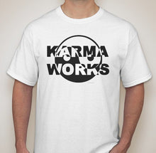 Load image into Gallery viewer, Adult Unisex Karma Works Yin Yang Printed T-shirt 100% Cotton