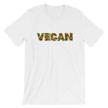 Load image into Gallery viewer, Vegan Word Made From Vegetables Short-Sleeve Unisex T-Shirt