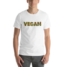 Load image into Gallery viewer, Vegan Word Made From Vegetables Short-Sleeve Unisex T-Shirt